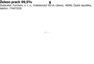 Práškové železo Fe85Si15