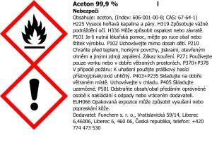 Aceton 99% čistý