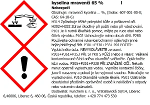 Kyselina mravenčí 65%